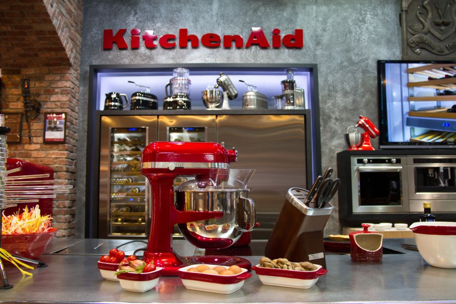 Kitchenaid техника в интерьере
