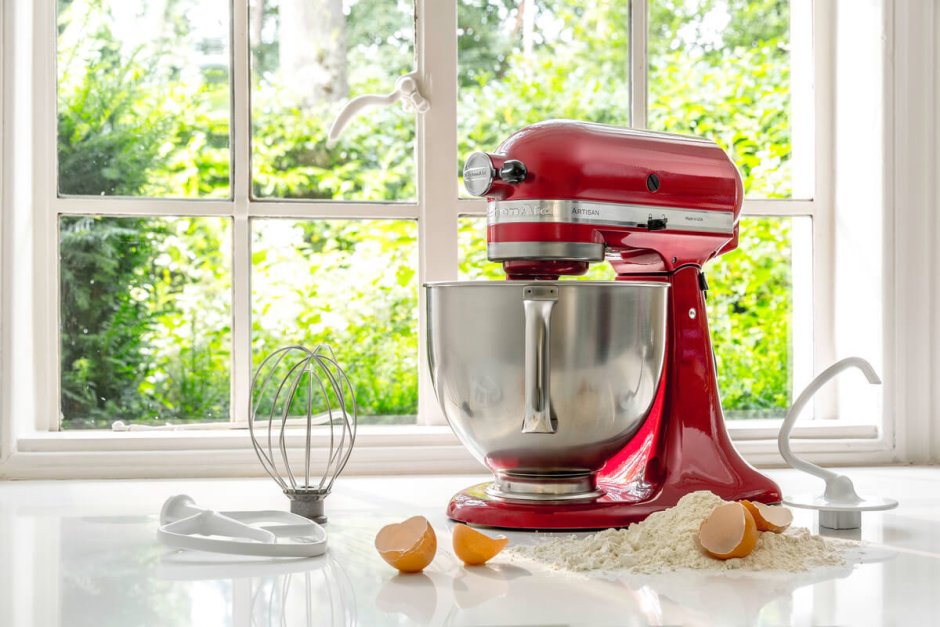 Миксер планетарный kitchenaid 5ksm125eer красный
