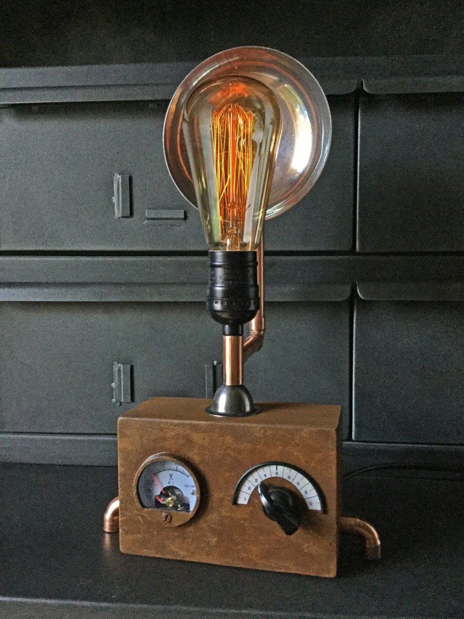 Светильник с лампой Эдисона