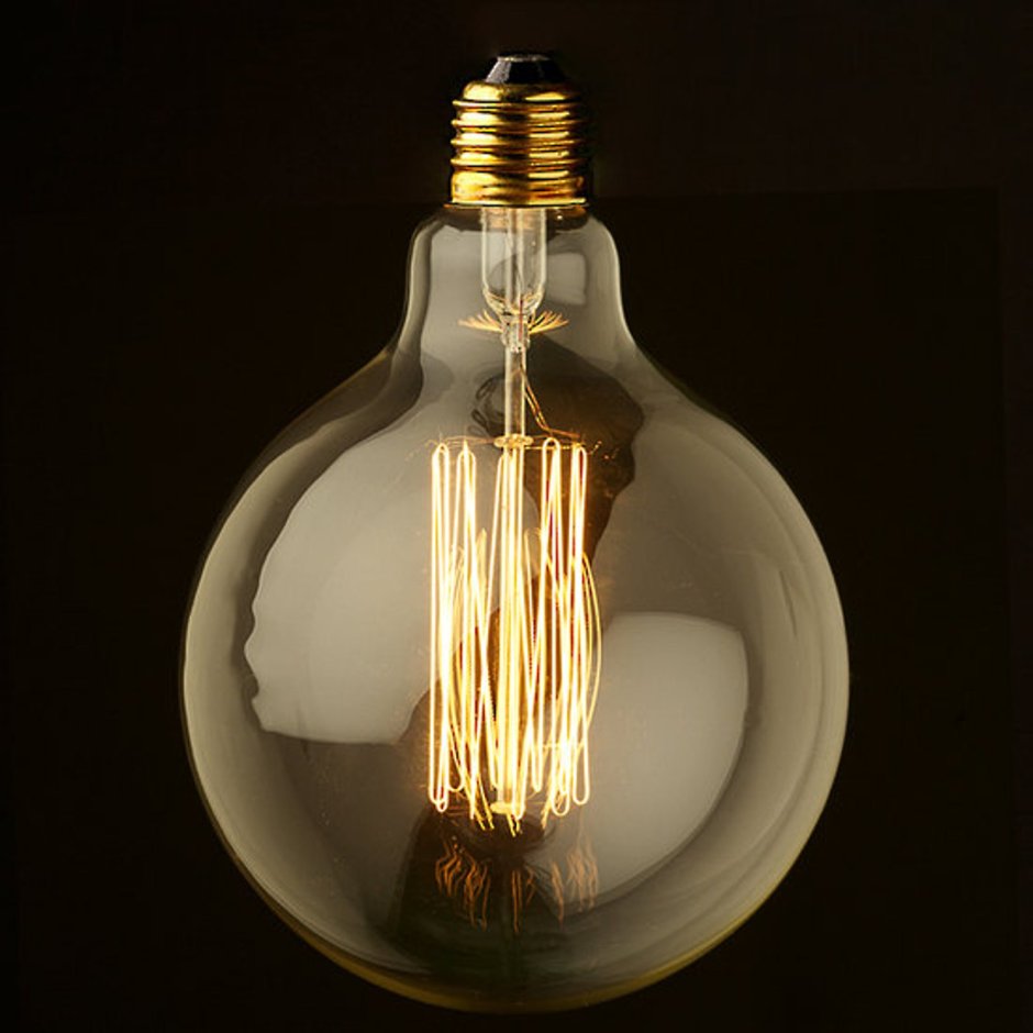 Лампа Эдисона вектор