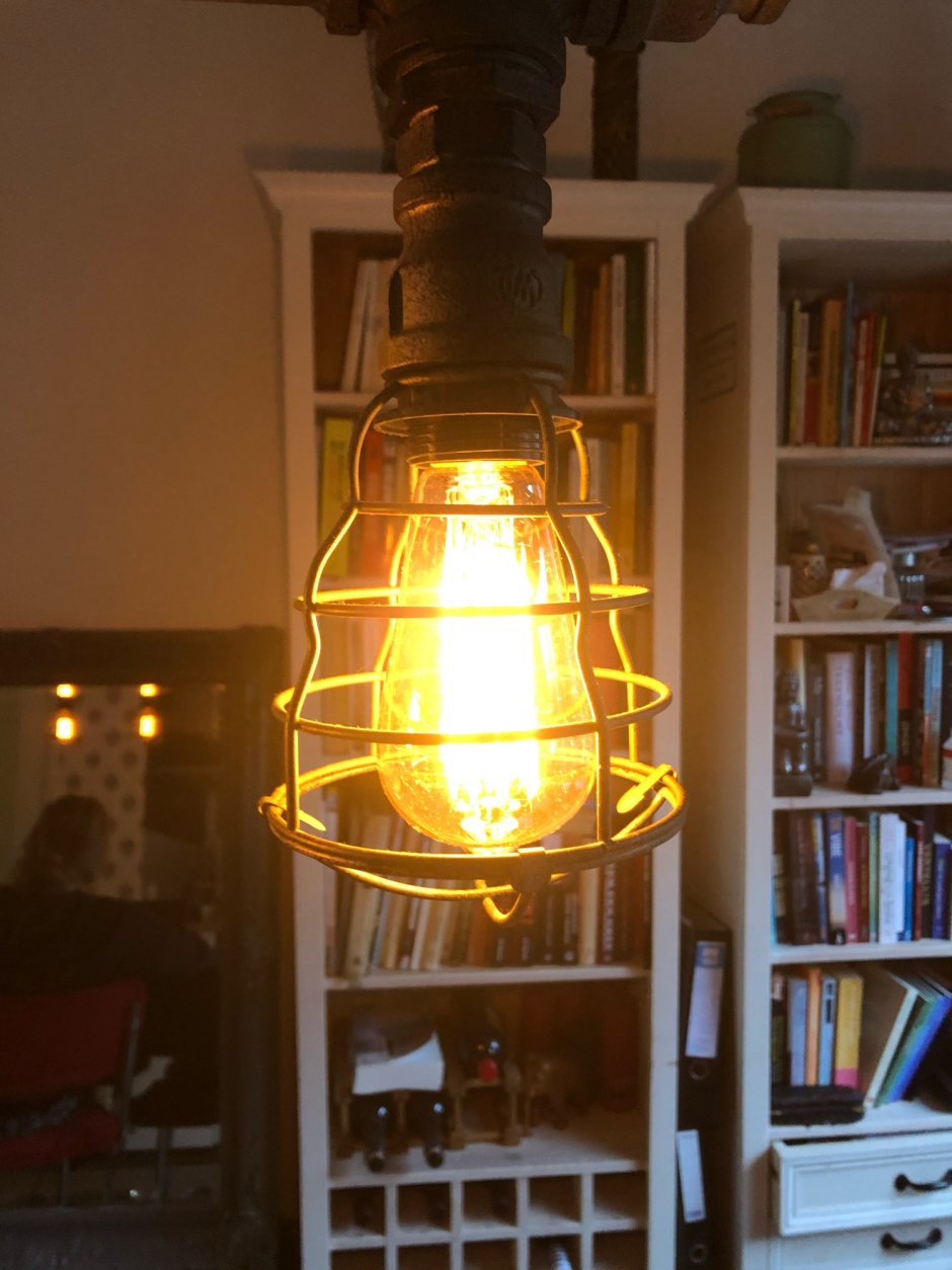 Самодельная лампа