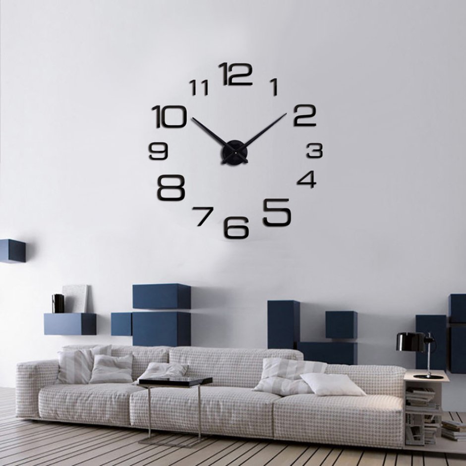 3d часы DIY zn0018