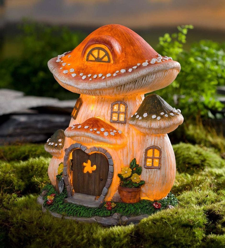 Сказочный домик гриб