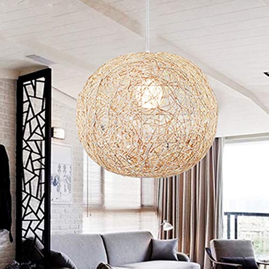 Люстра Wicker Basket Ball Pendant Lamp