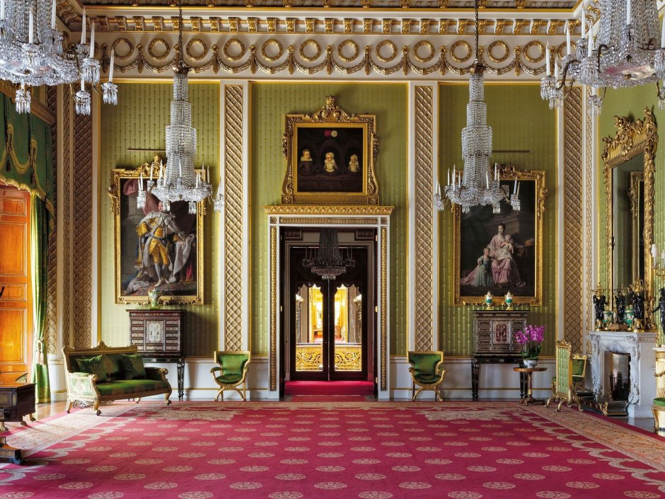 Кенсингтонский дворец в Лондоне внутри