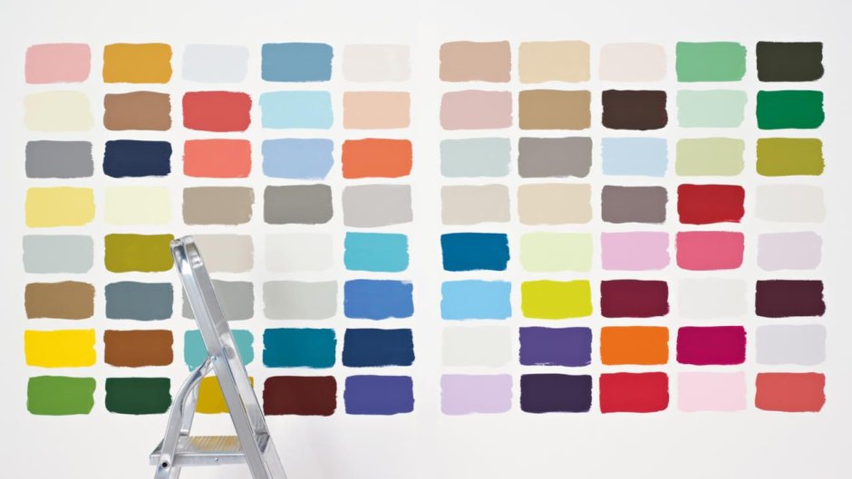 Цветовая палитра красок для стен