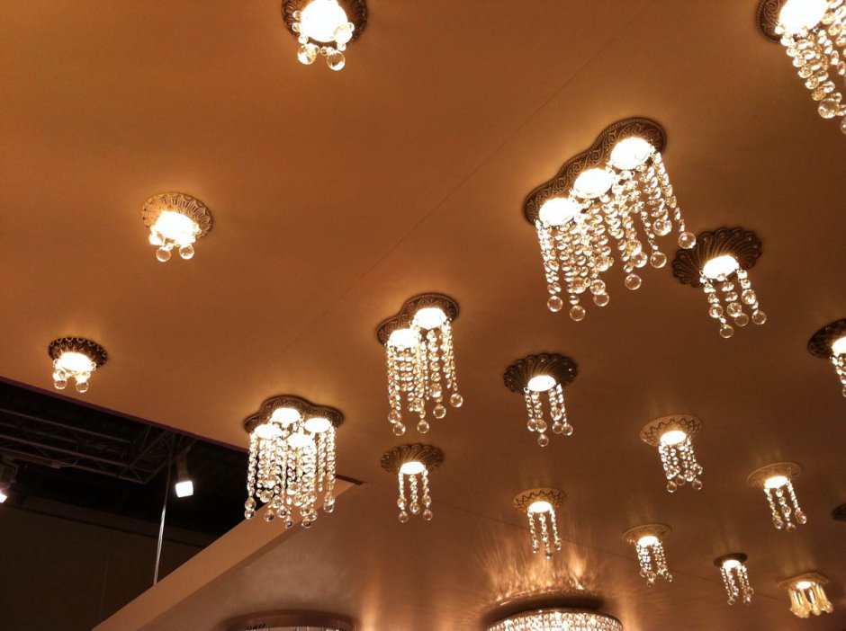 Освещение на кухне