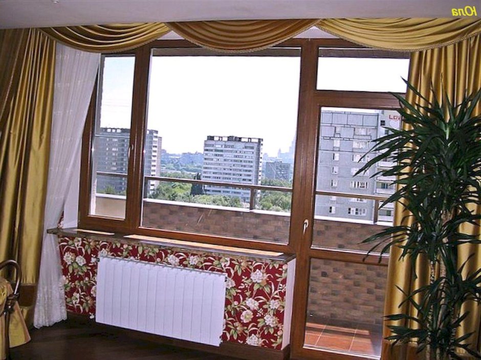 Французские окна в квартире