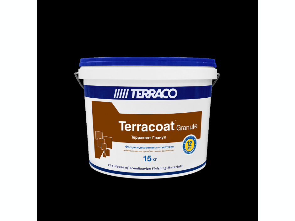 Декоративная штукатурка terraco Terracoat granule