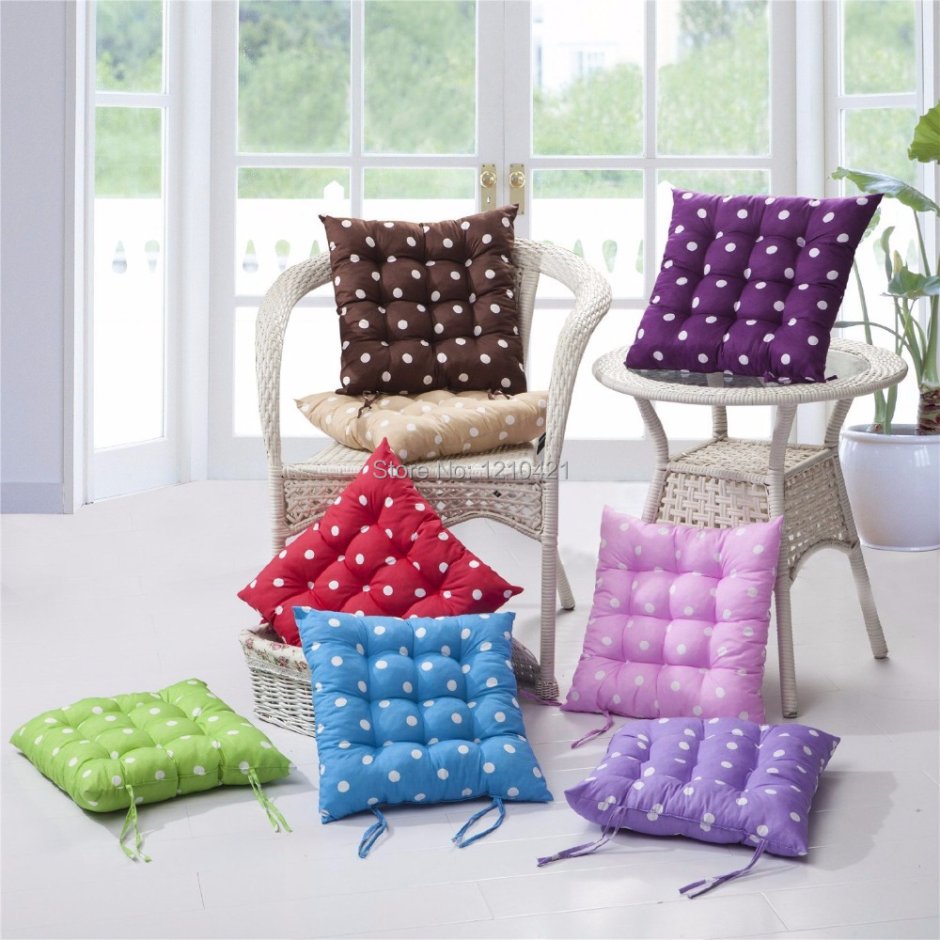 Подушки для стульев на кухню