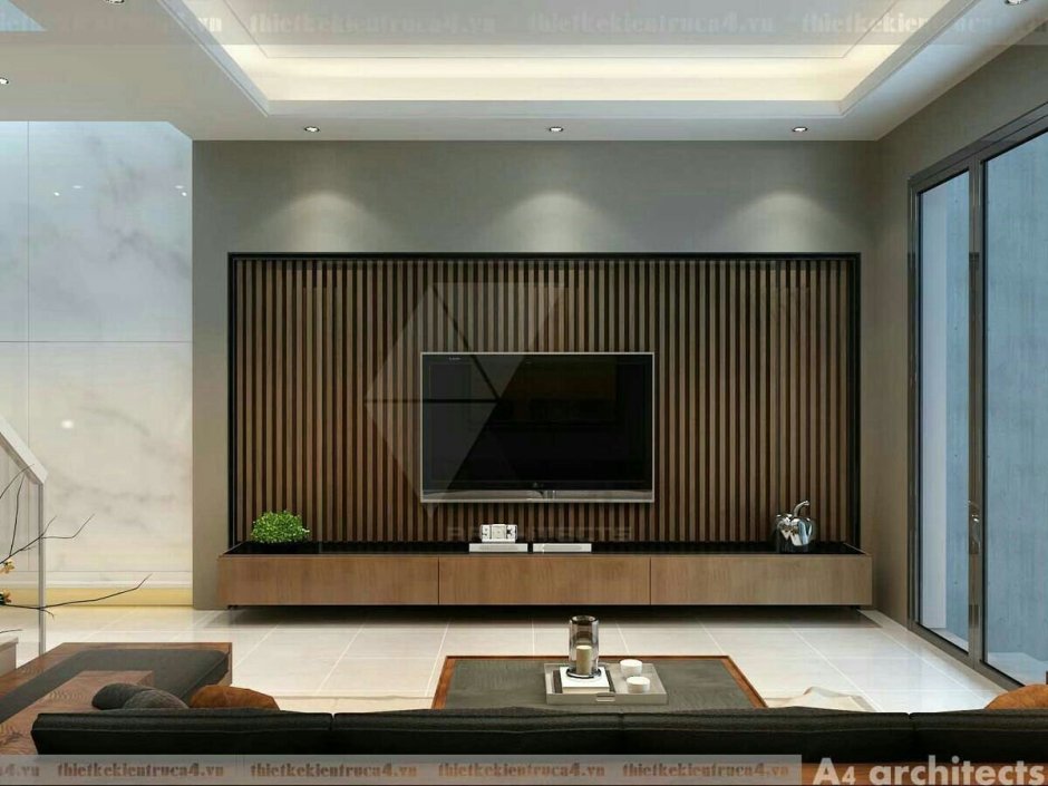 Телевизор на стене