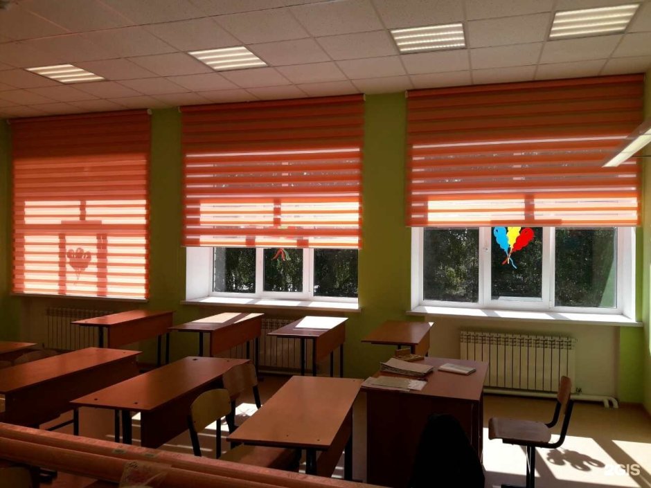 Жалюзи в класс в школу