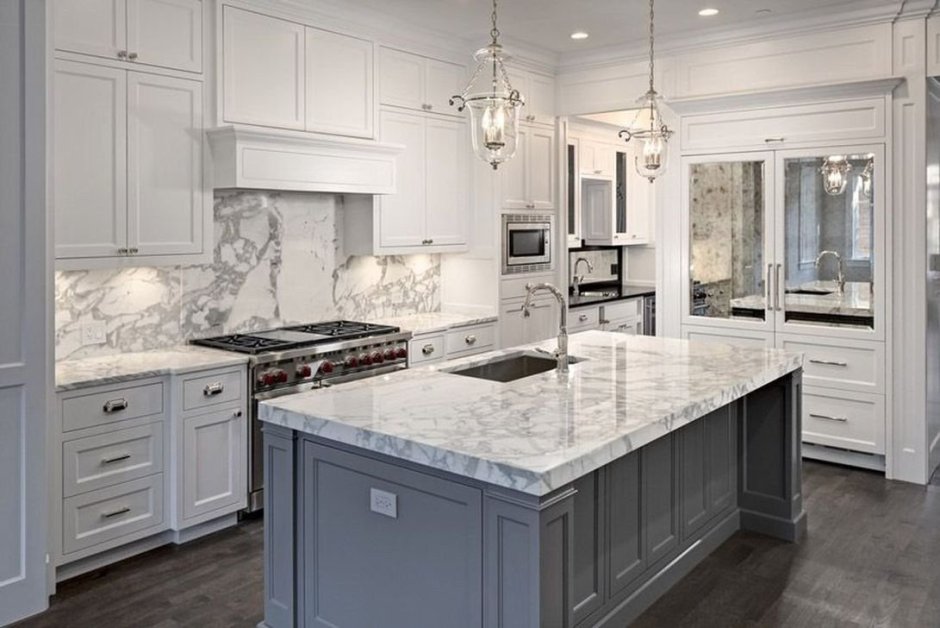Кварцевый агломерат Grey Marble