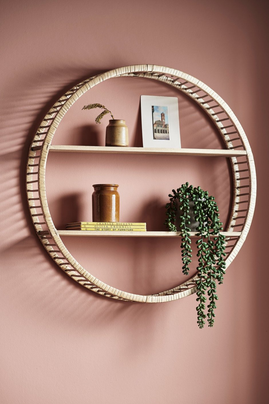 Corazzin Rattan полка плетеная