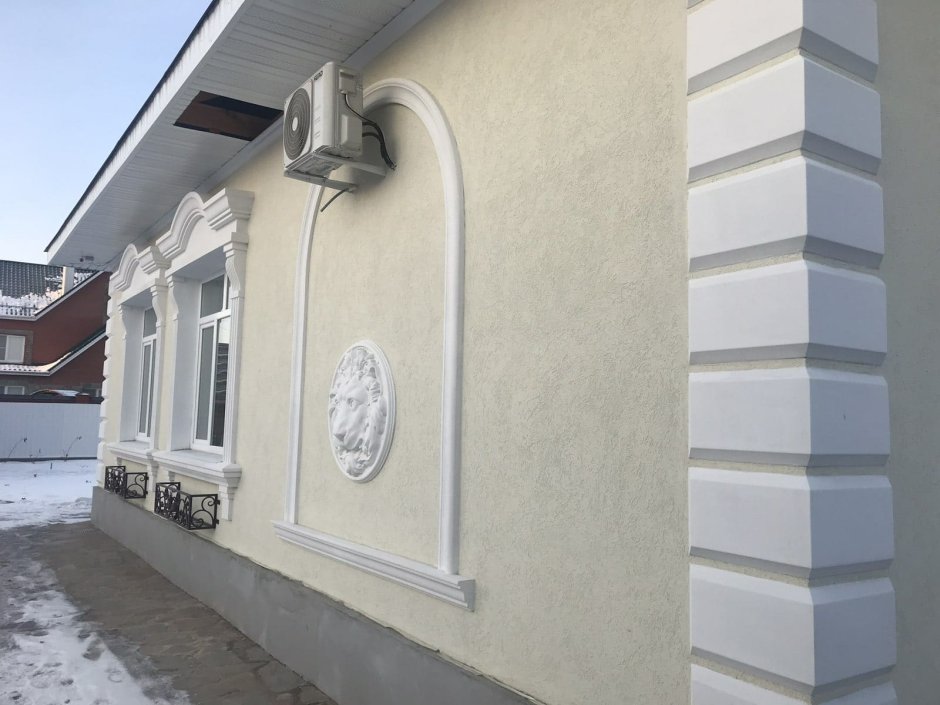 Отделка мокрый фасад