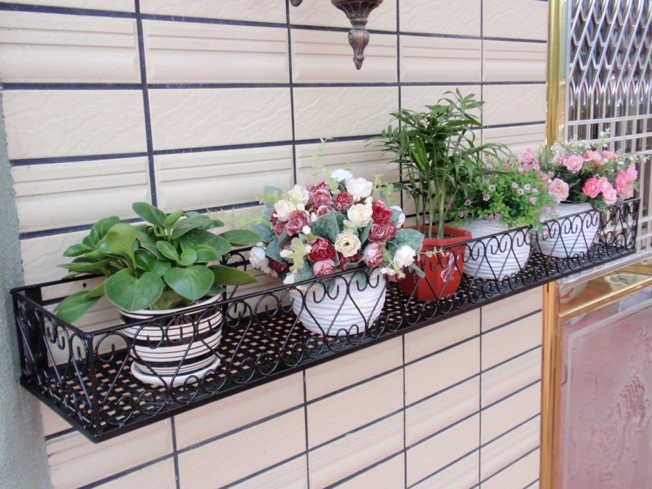 Подставка для цветов на балкон