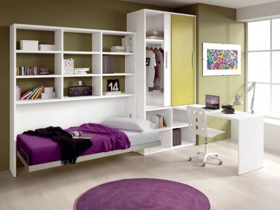 Мебель в комнату для подростков девочек