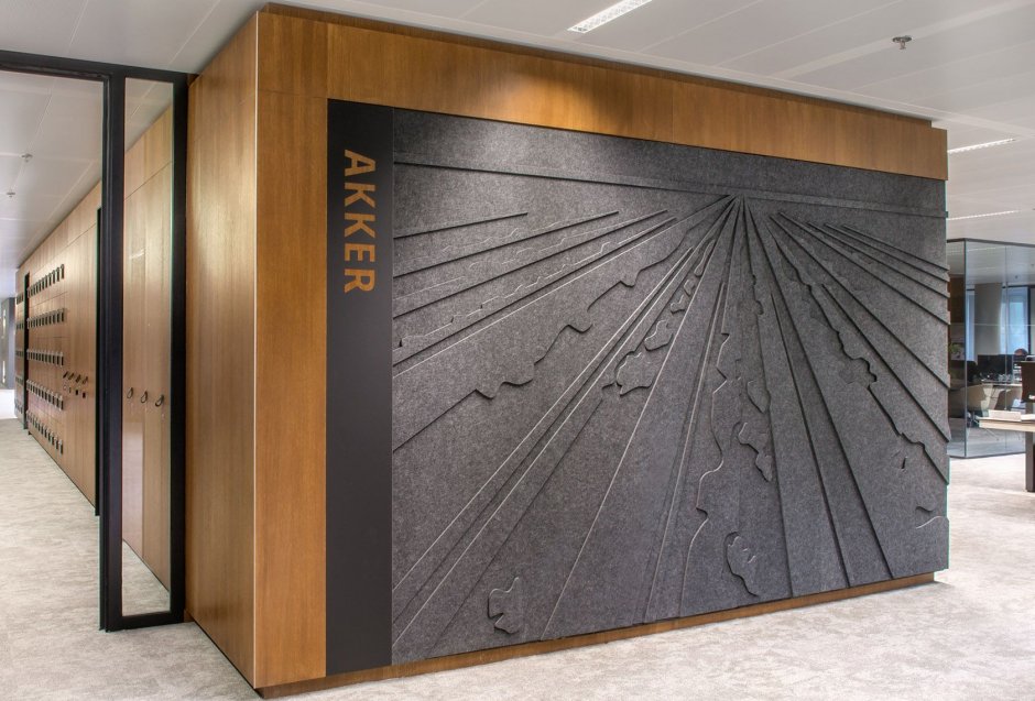Стеновые панели акустические для внутренней отделки офиса