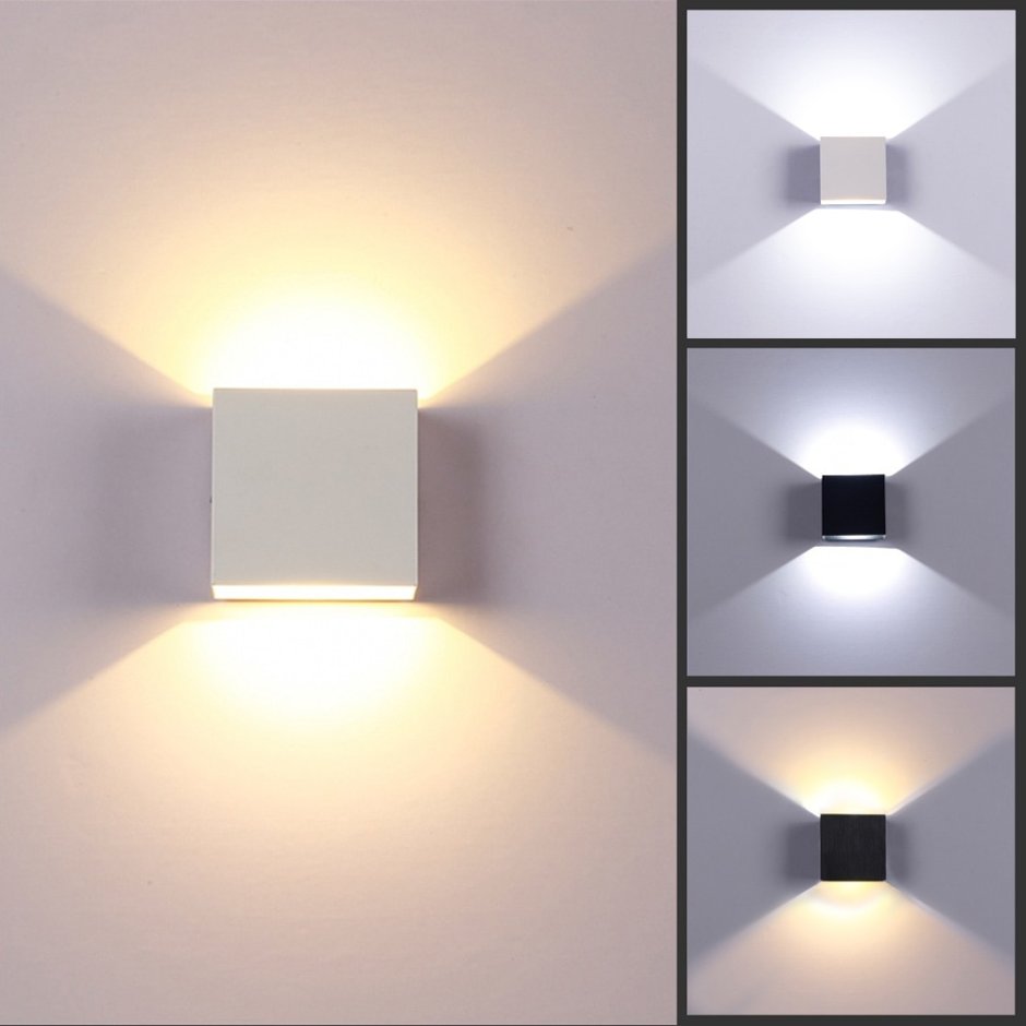 Led Wall Light Dimmable 6w - Quadra