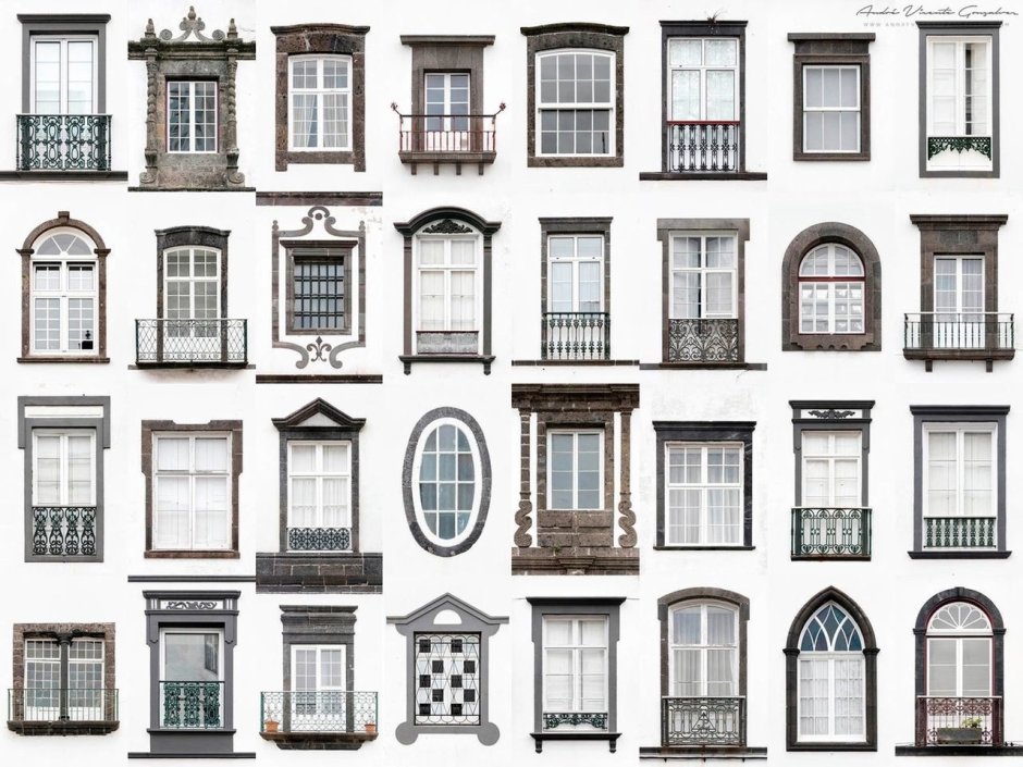 Архитектурная деталь окно
