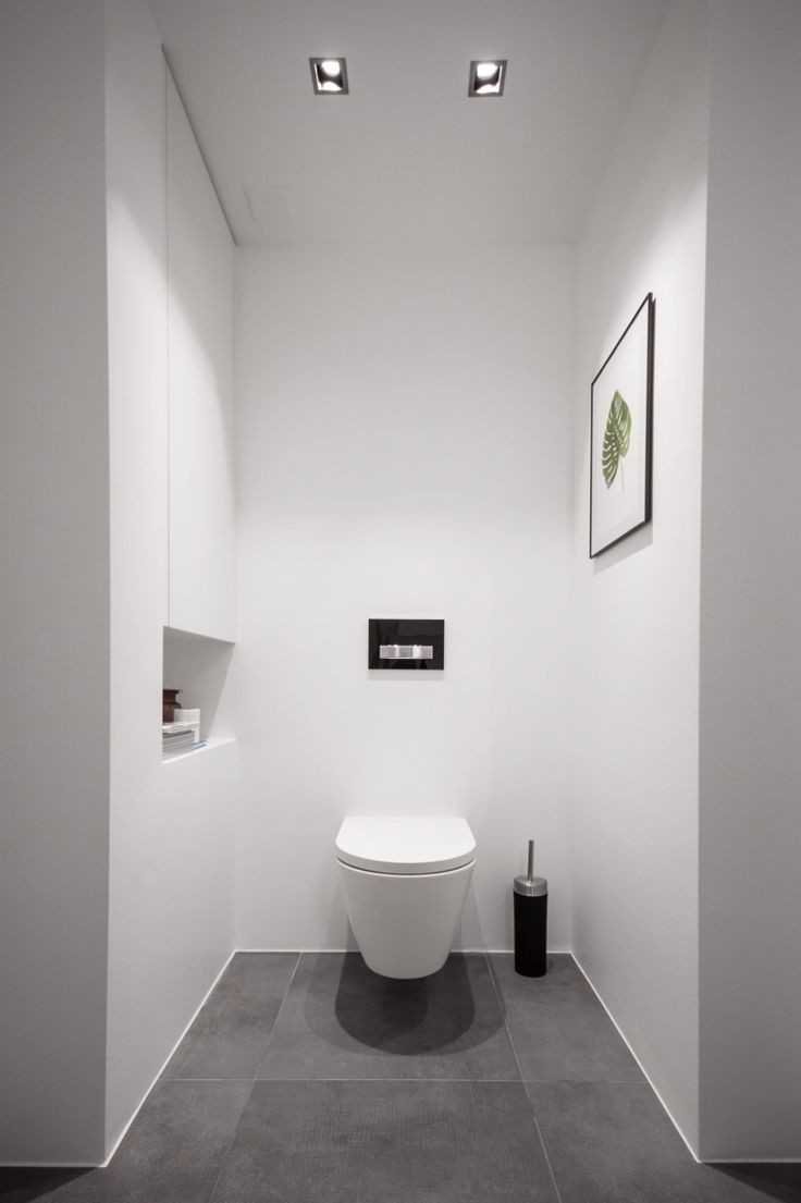 Туалет в стиле Минимализм