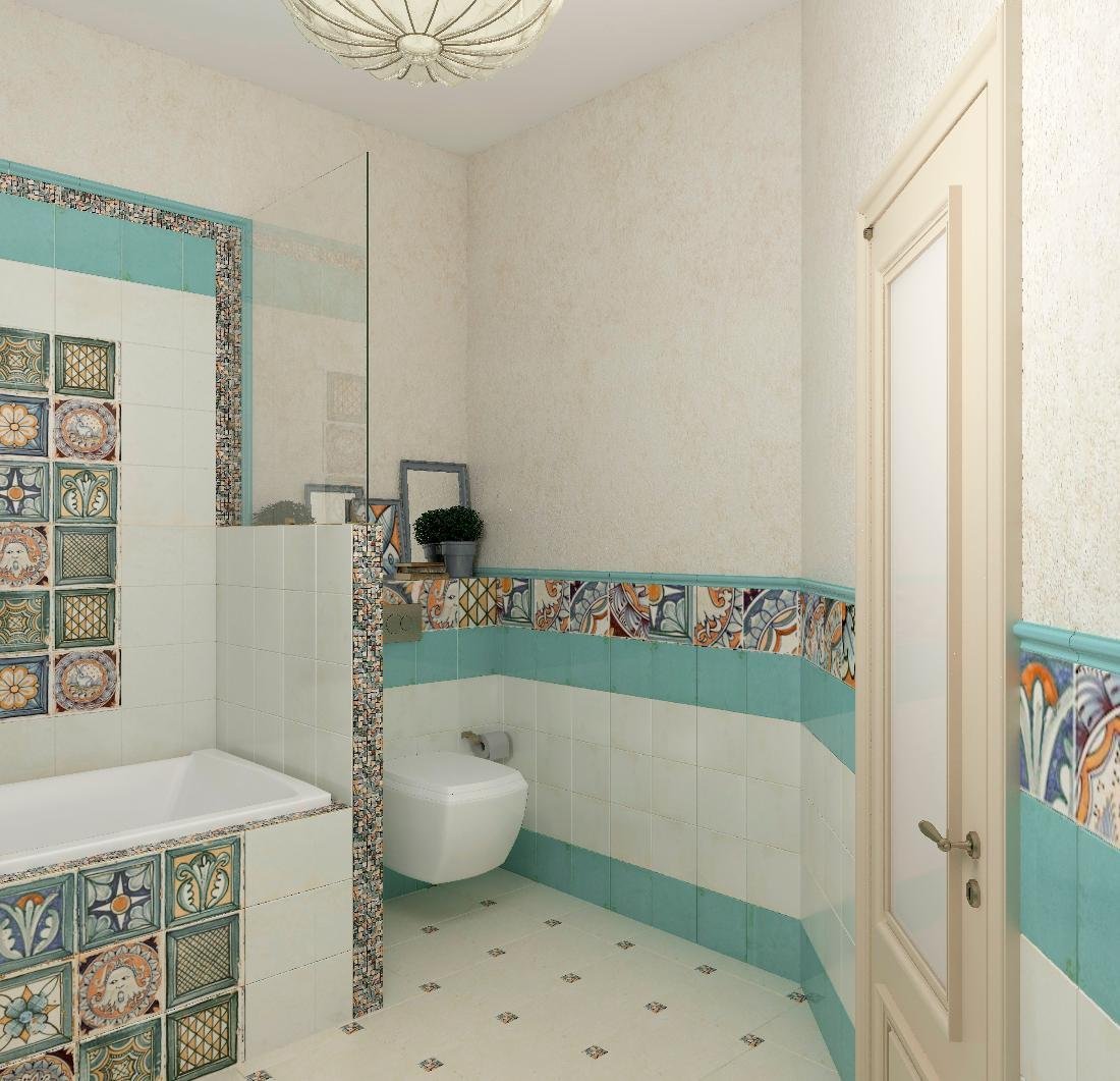 ванная комната в средиземноморском стиле фото