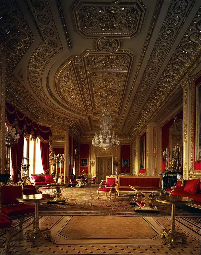 Букингемский дворец комнаты королевы