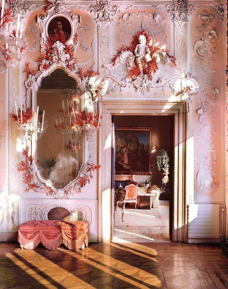 Комната рококо Барокко 18 век