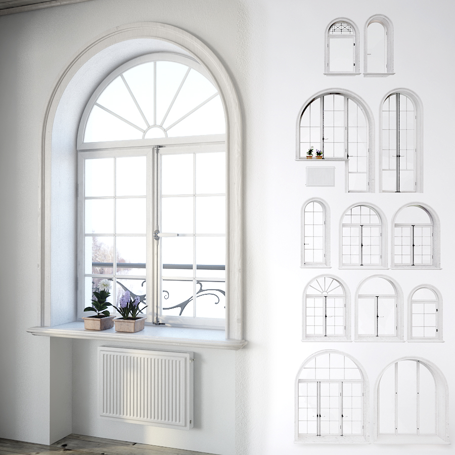 PVC пластик qapi ve Pencere arkolari