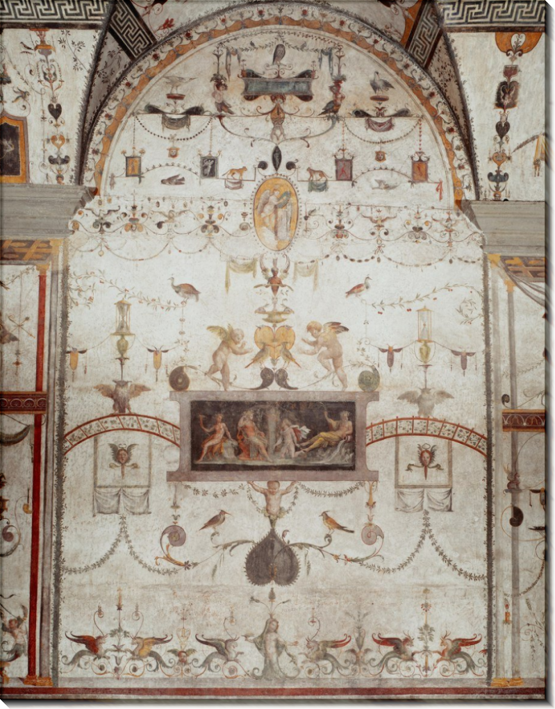 Ватикан лоджии Рафаэля гротески