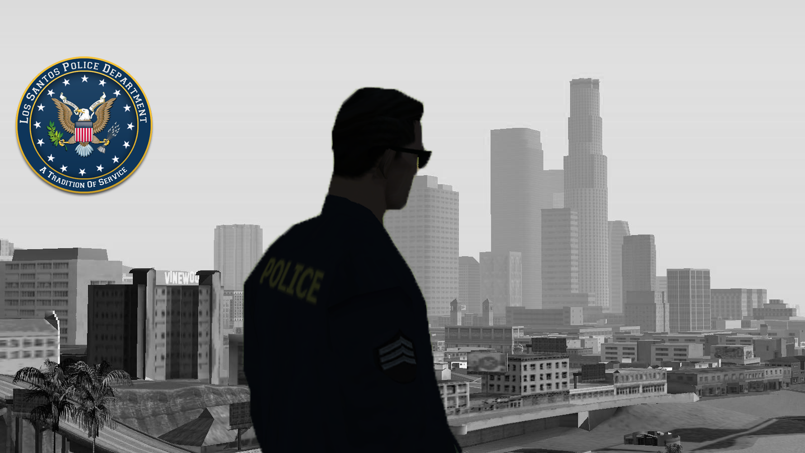 Пд гта. Лос Сантос. Бюро расследований Лос Сантоса. Полиция Лос Сантоса ГТА 5. Шапка для мэрии Лос-Сантос.