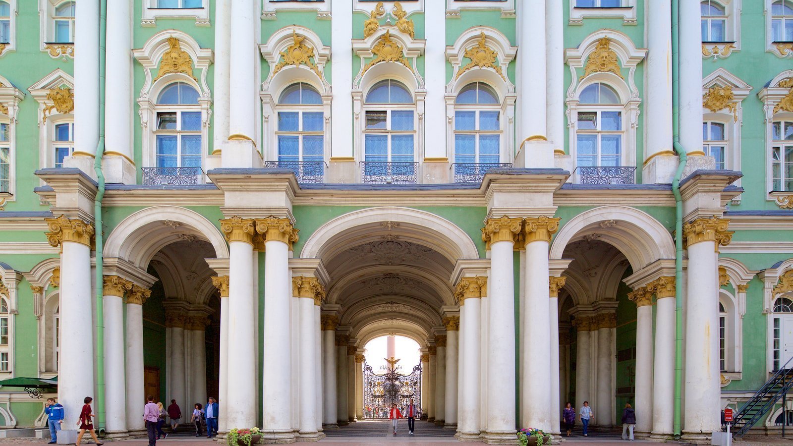 Зимний дворец Эрмитаж фасад