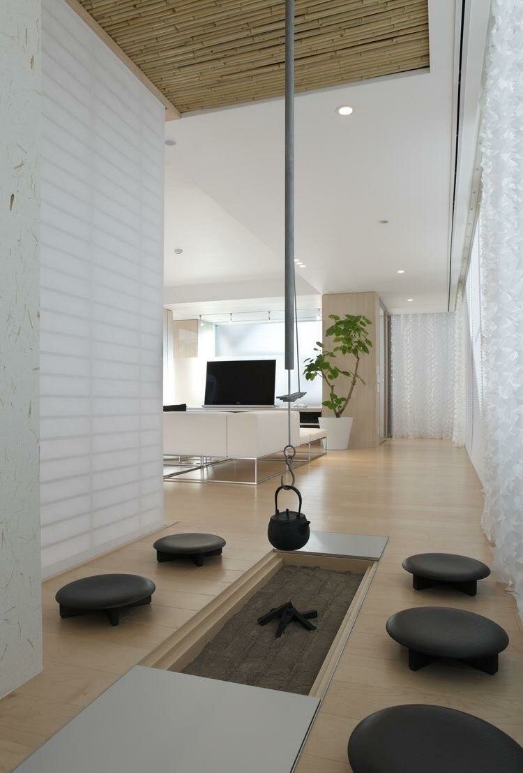 Квартира в стиле дзен