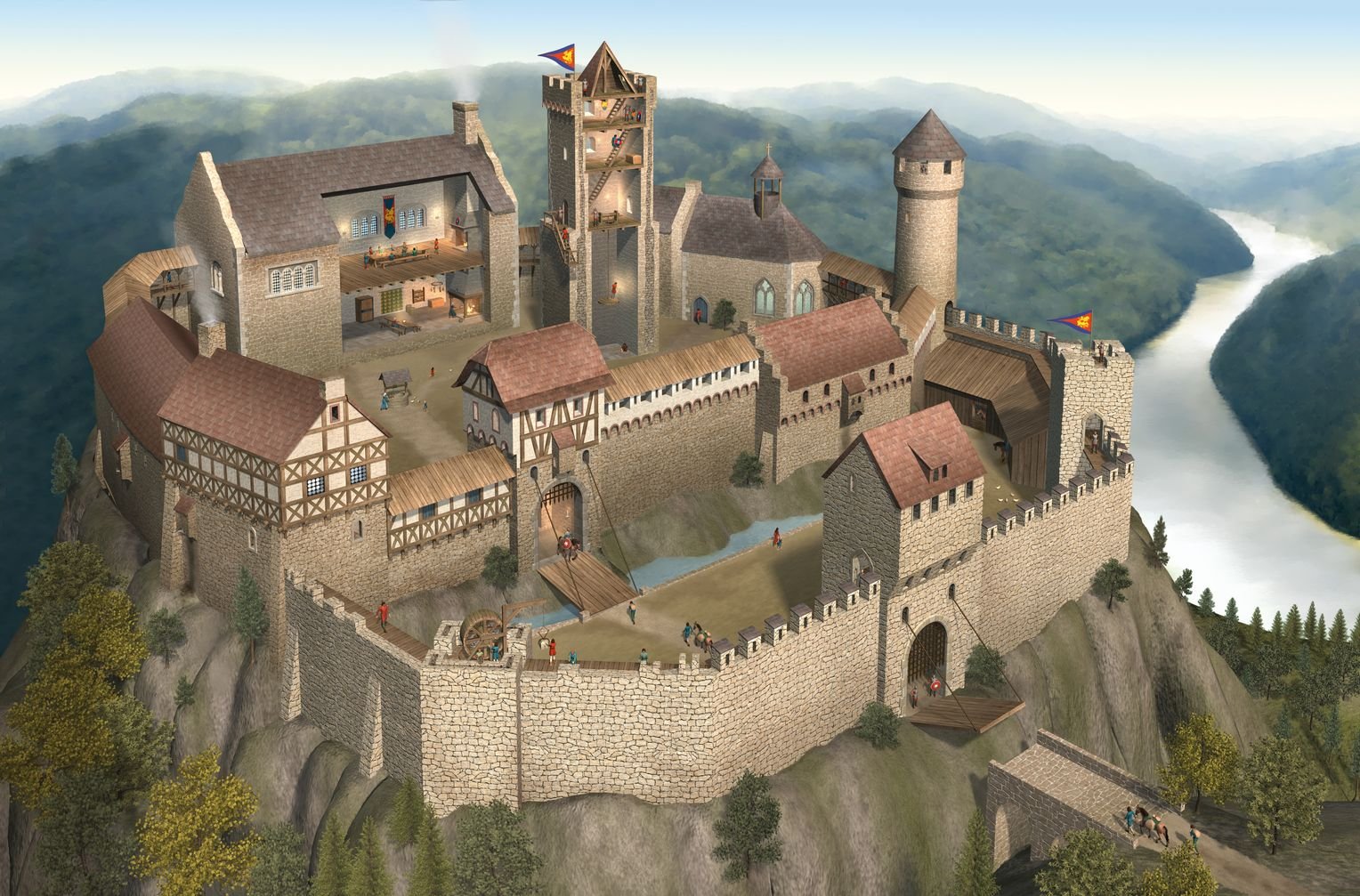 Going Medieval замок