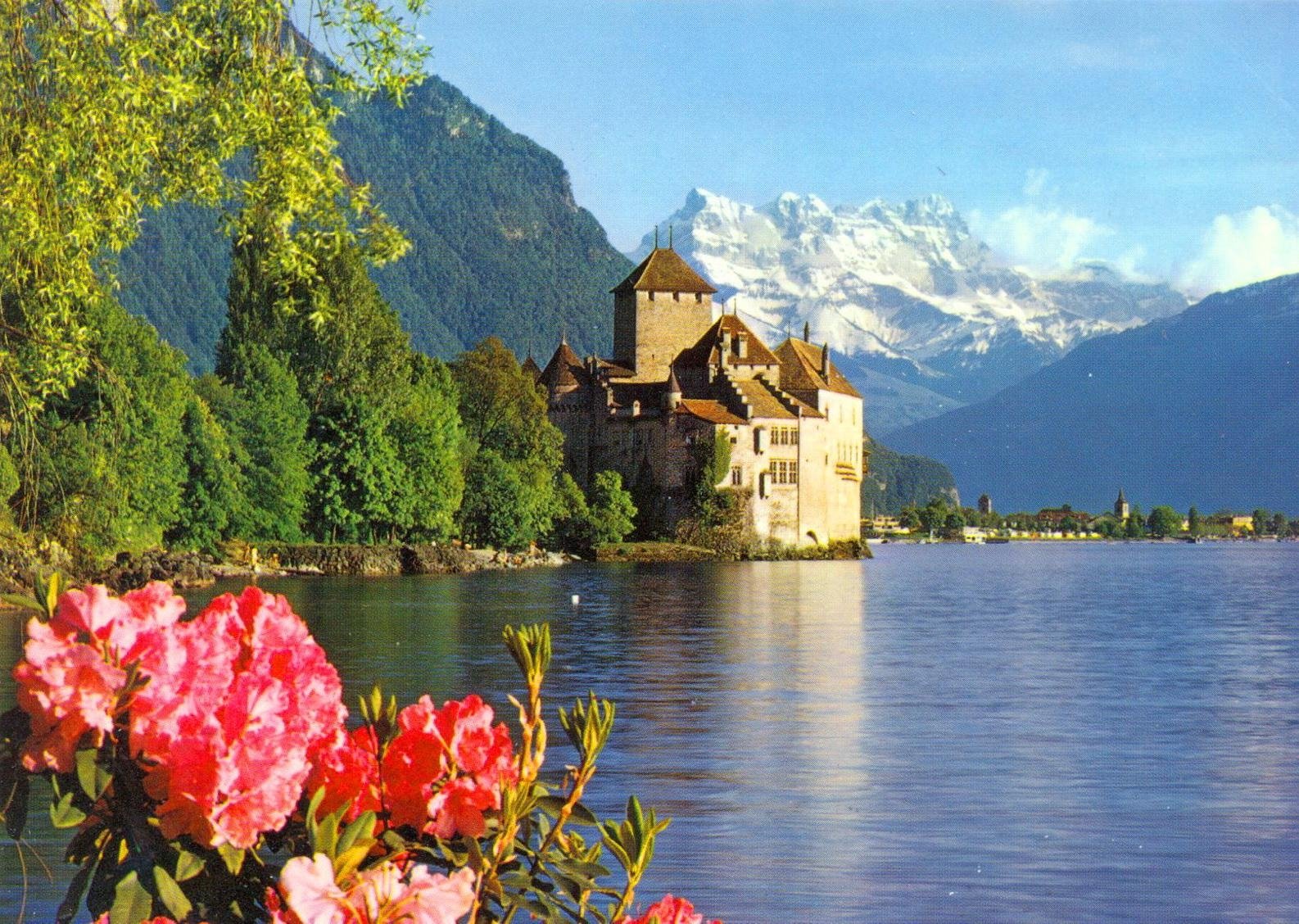 Шильонский замок в швейцарии