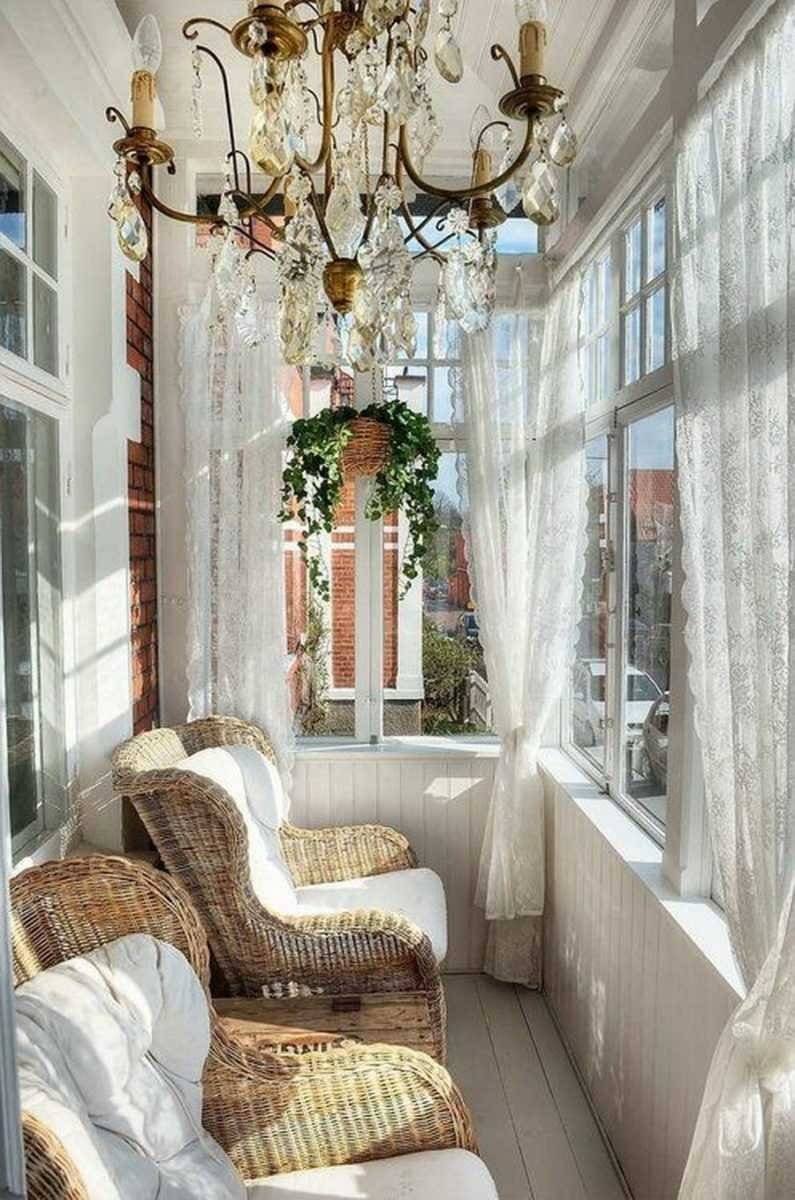 Мягкие окна на балкон в квартире