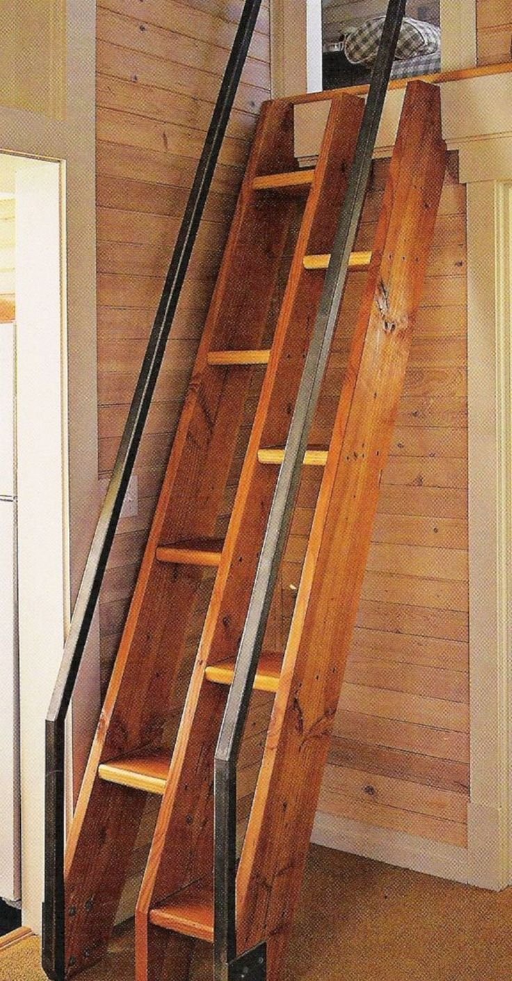 Лестница на чердак лофт
