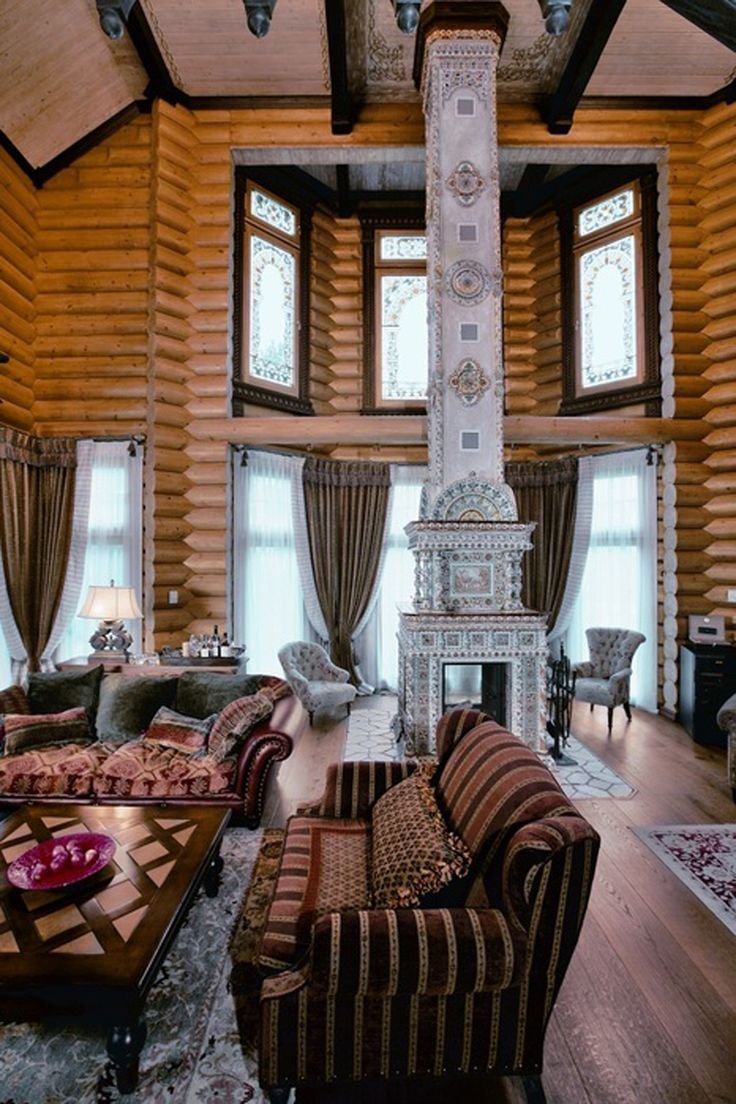 Стиль а ля рюс в интерьере