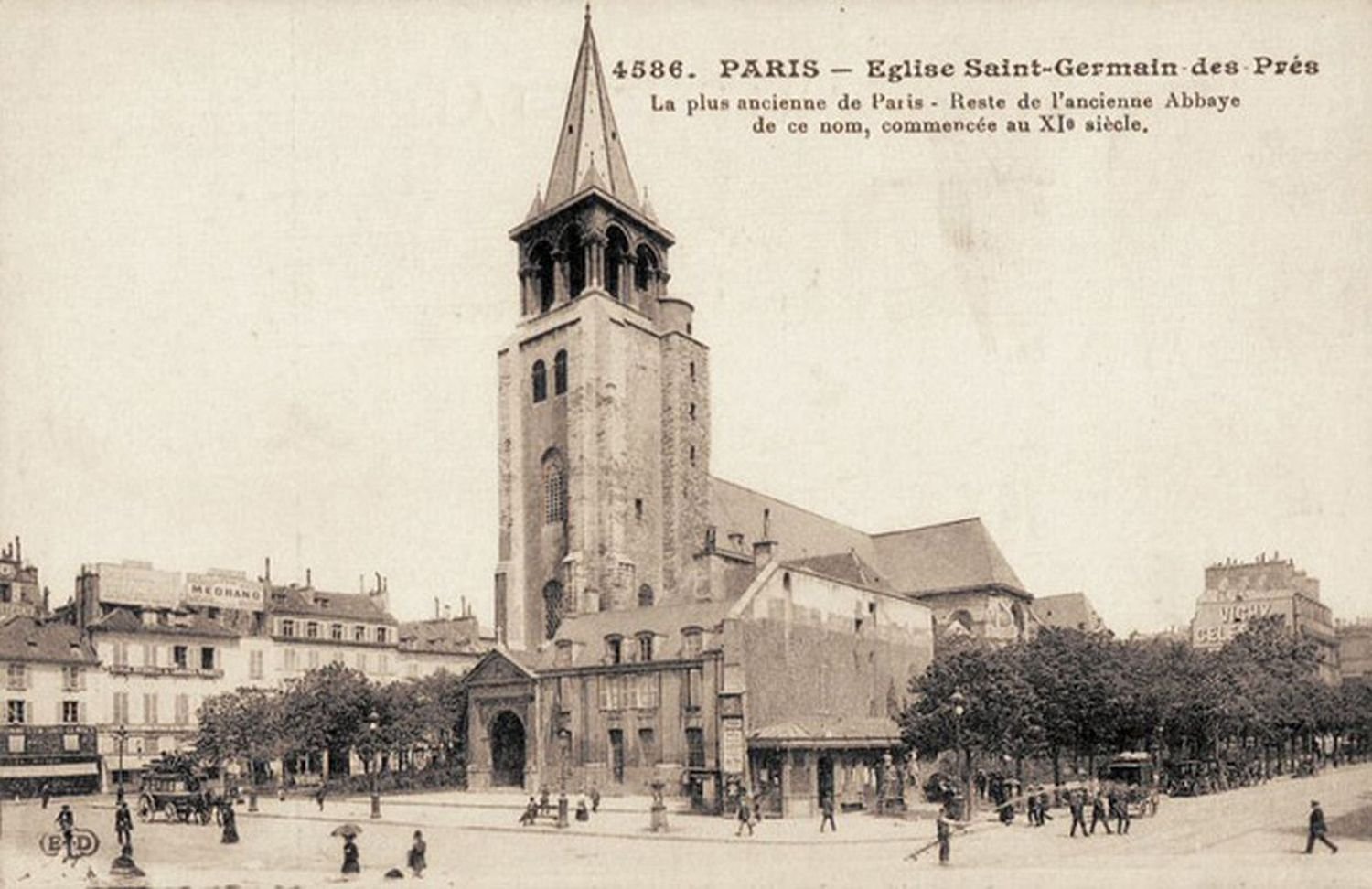 церковь сен жермен де пре в париже