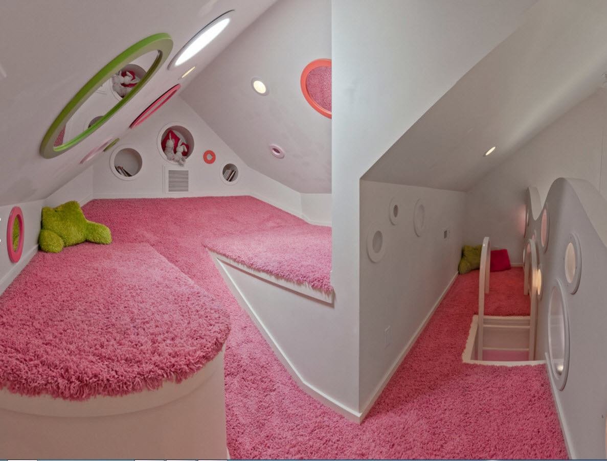 Необычная спальня для девочки