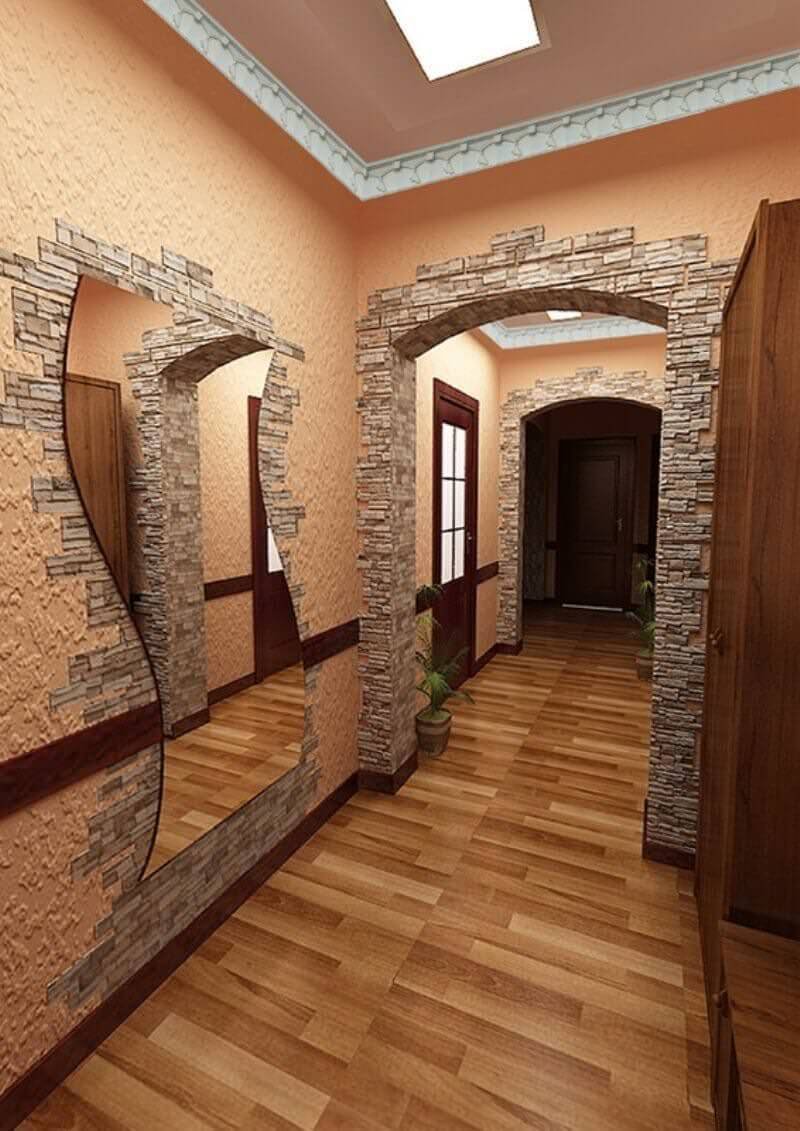 Отделка коридора