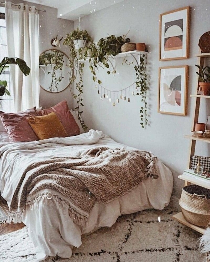 Cozy Bedroom Decor ideas Boho комната