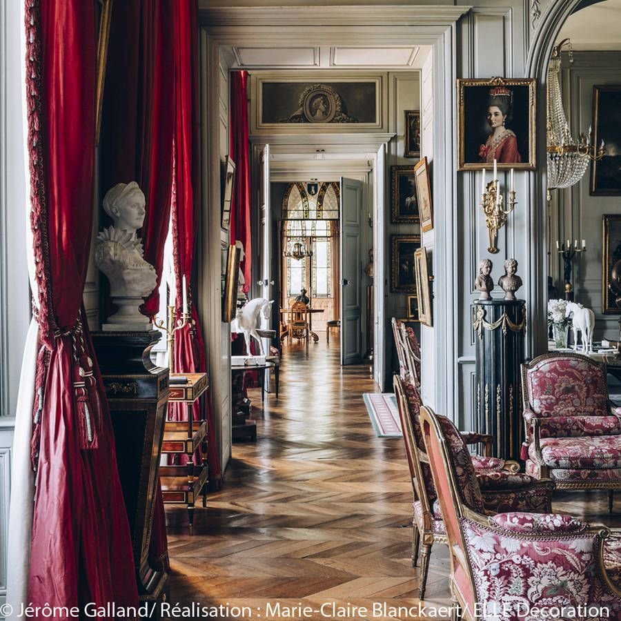 Chateau de Digoine интерьер