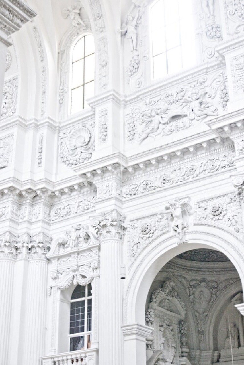 Белая архитектура Эстетика