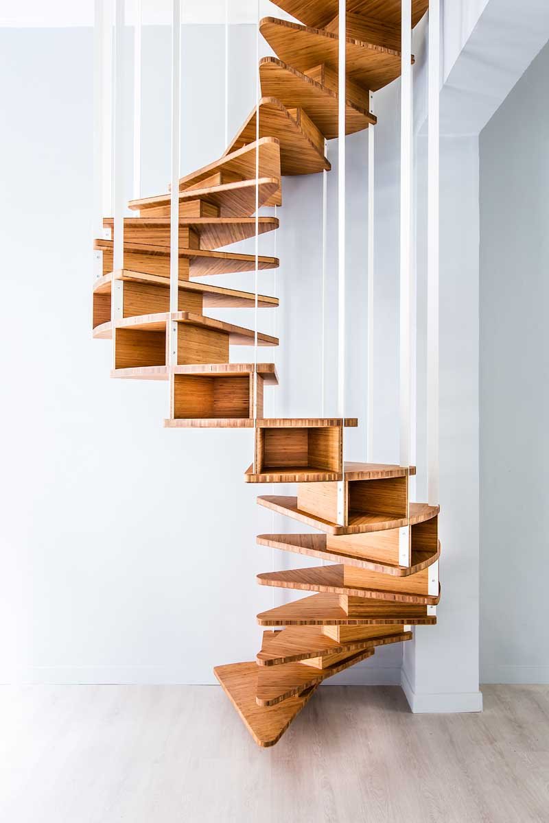 Декоративная винтовая лестница