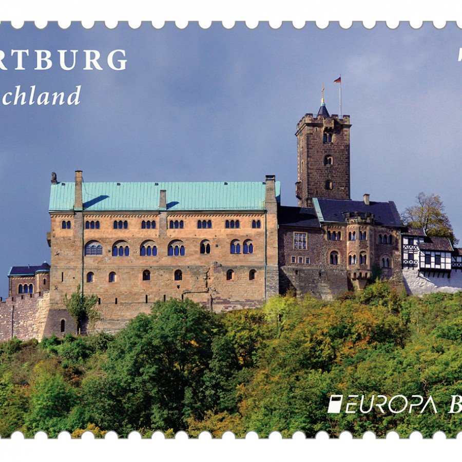 Варбург Германия замок Вартбург