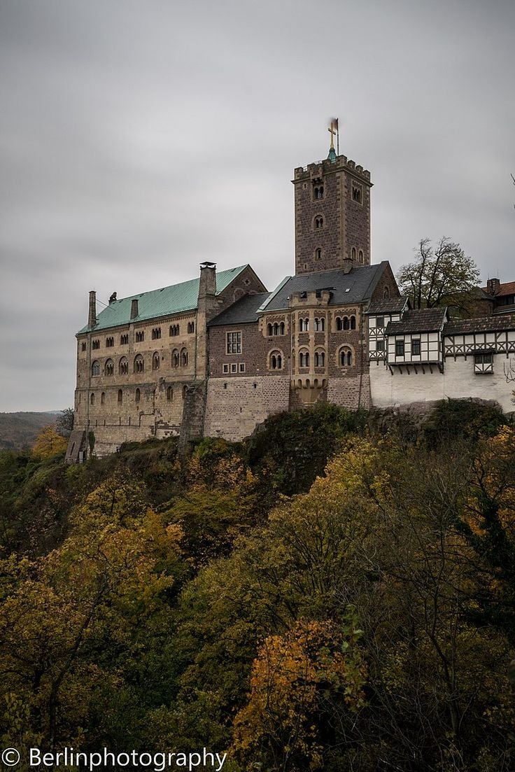 Замок Вартбург план