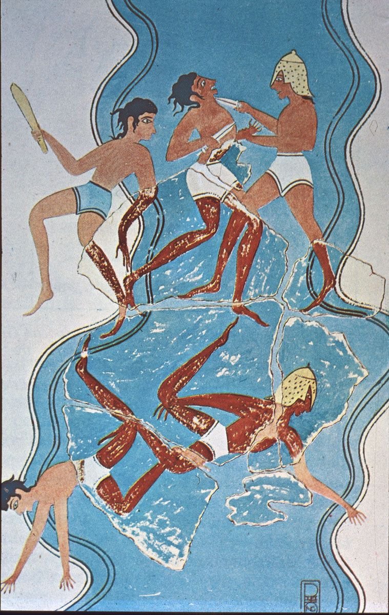 Плавание в древней Греции