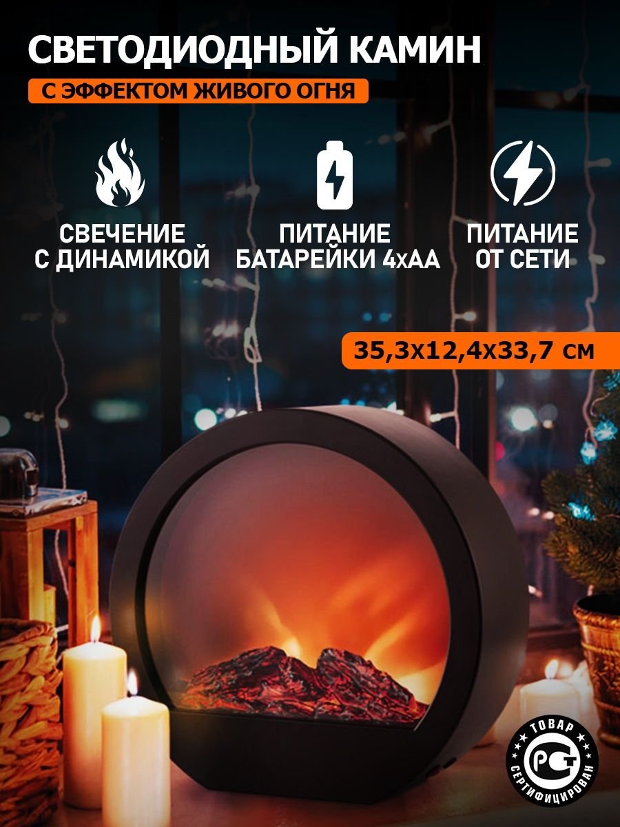 Белый камин в интерьере