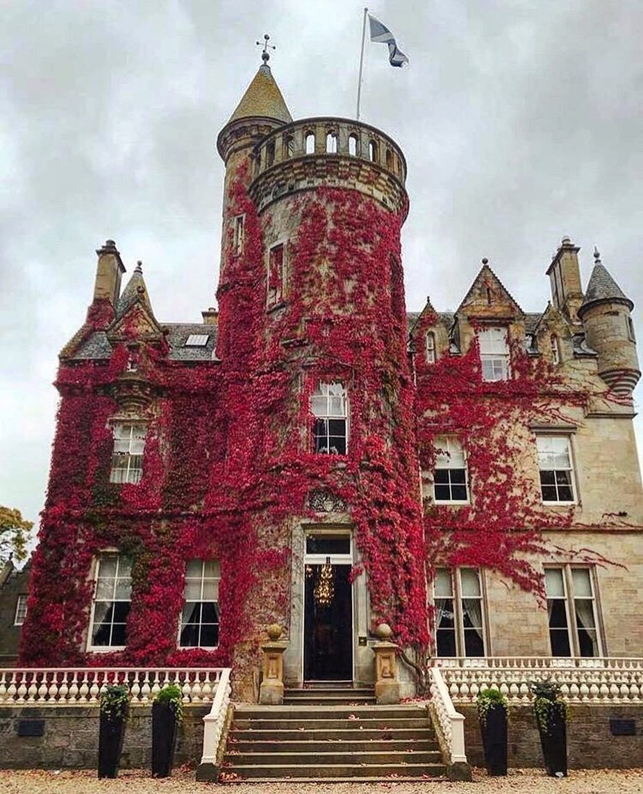 Замок карловери (Carlowrie Castle), Эдинбург, Шотландия